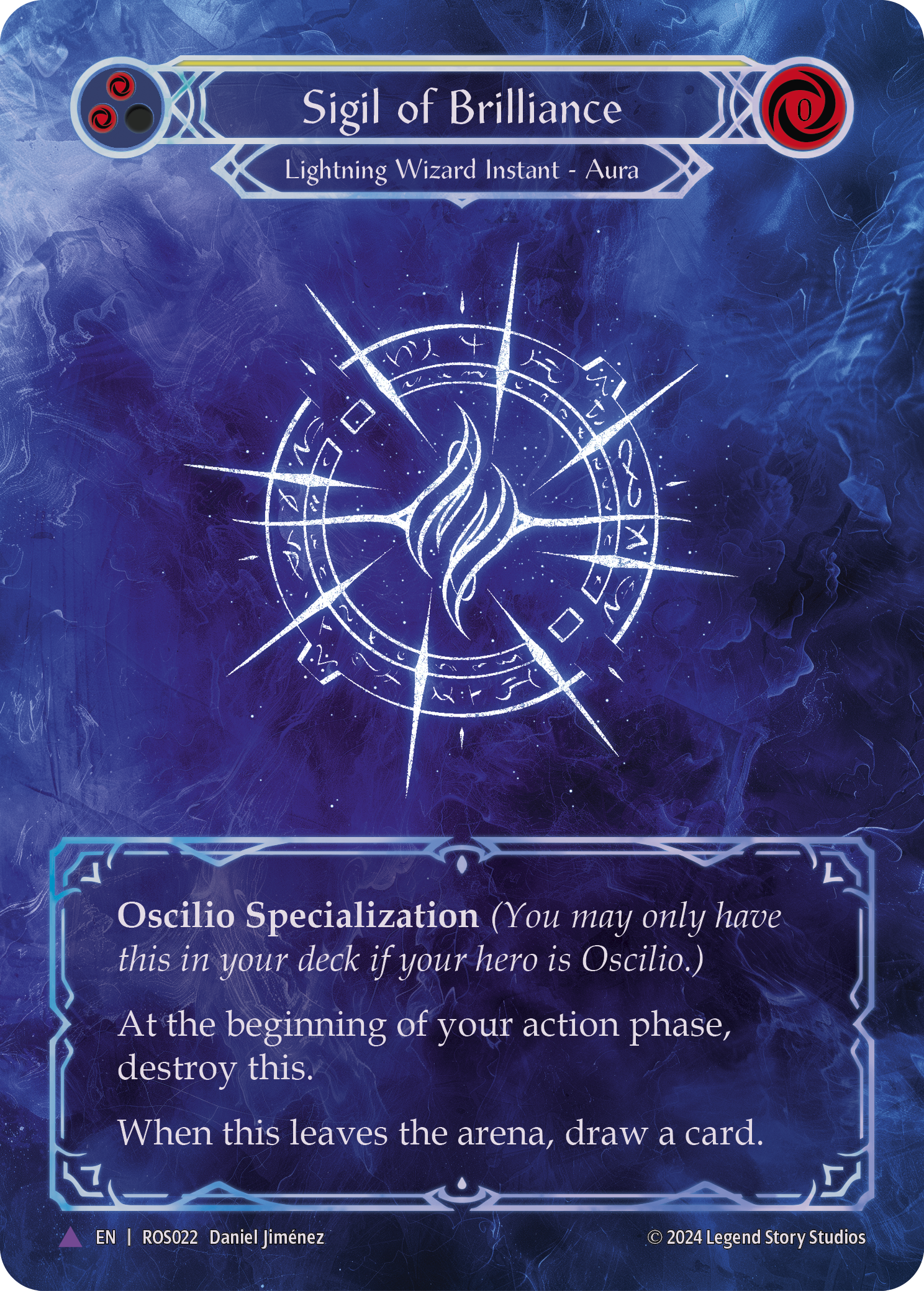 FaB Sigil of Brilliance 3枚セット Sigil of Brilliance (Yellow) (ROS) #ROS022MV | Dragon Shield Flesh