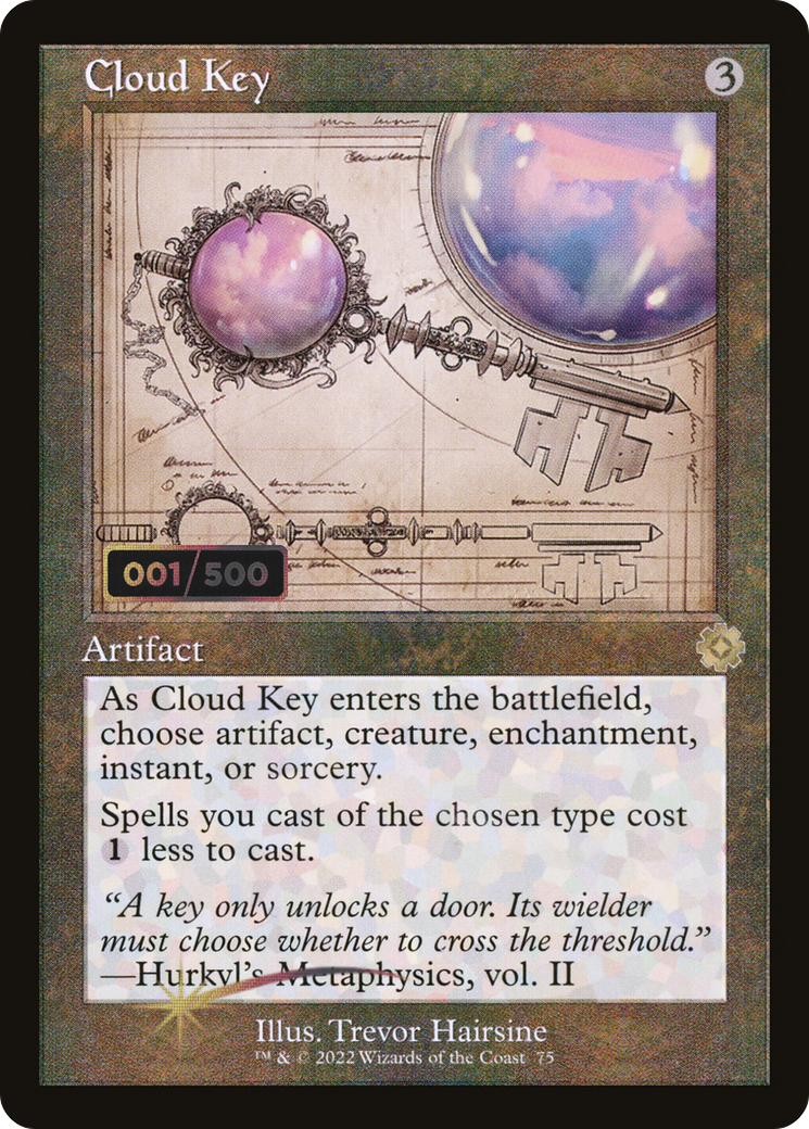【未使用】MTG　雲の鍵/Cloud Key　プレイマット 71789.png