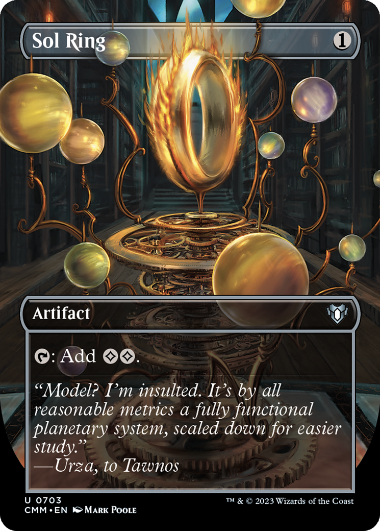 Sol Ring (CMM) #703 | Dragon Shield MTG Card Manager
