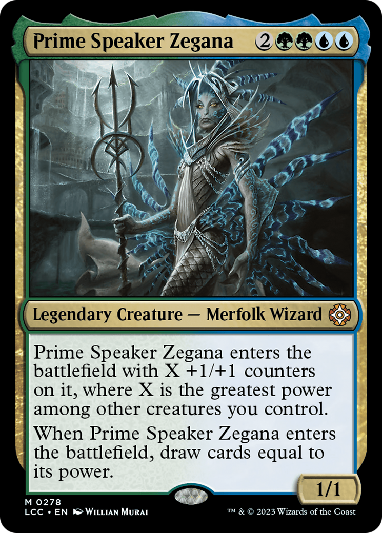 Prime Speaker Zegana (LCC) #278 | Dragon Shield MTG Card Manager