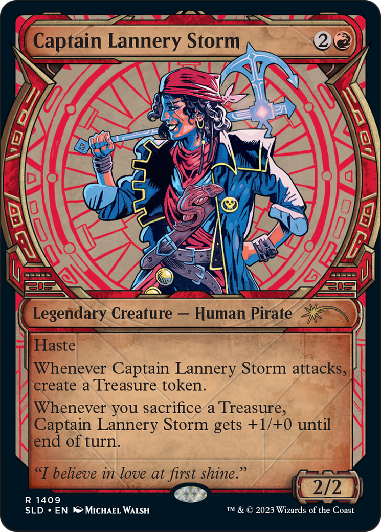 Captain Lannery Storm (SLD) #1409 | Dragon Shield MTG Card Manager
