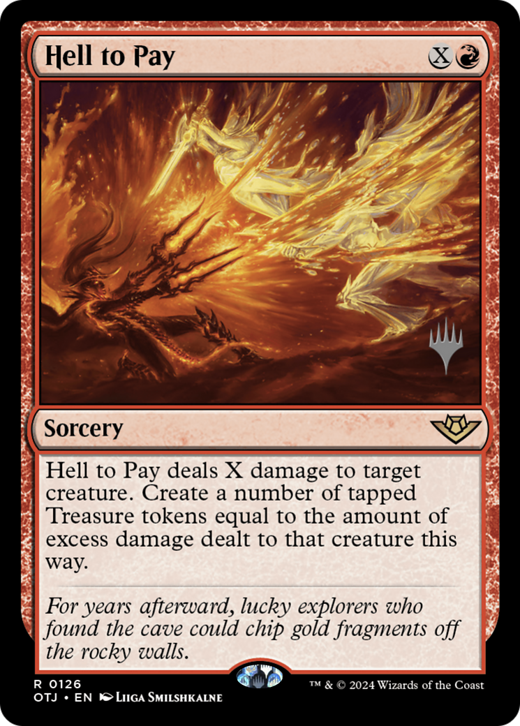 Hell to Pay (POTJ) #126p | Dragon Shield MTG Card Manager