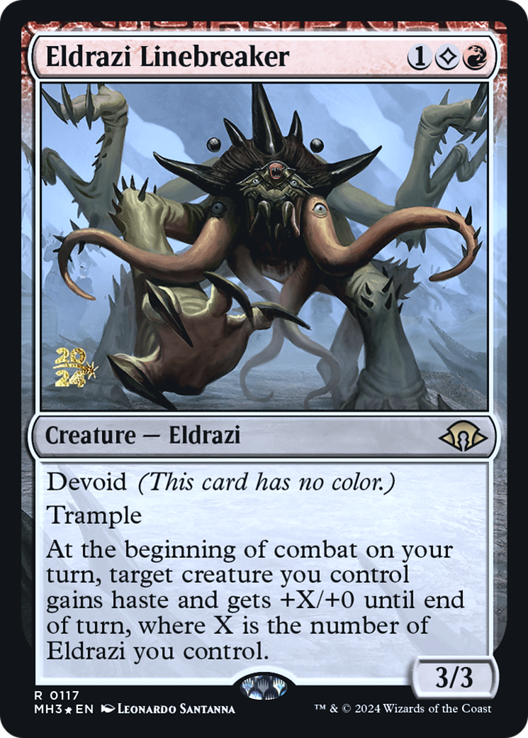 Eldrazi Linebreaker (PMH3) #117s | Dragon Shield MTG Card Manager