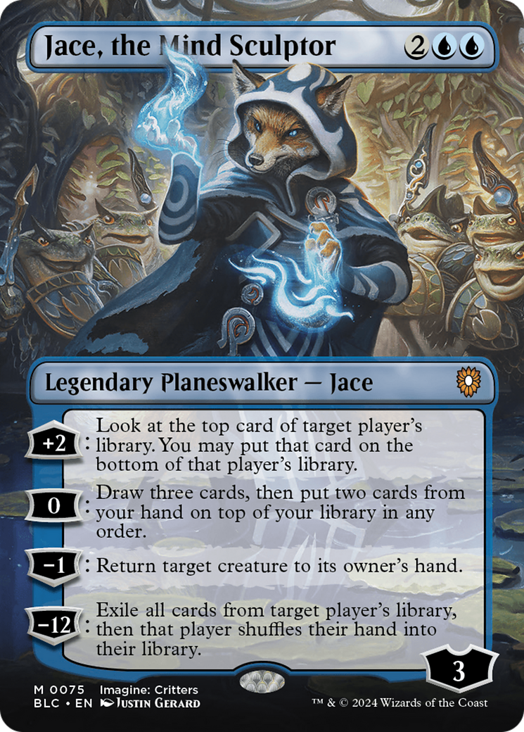 Jace, the Mind Sculptor (BLC) #75 | Dragon Shield MTG Card Manager