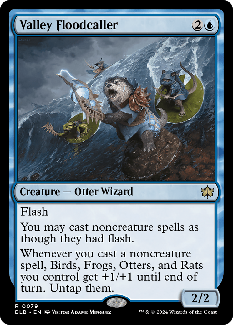 Valley Floodcaller (BLB) #79 | Dragon Shield MTG Card Manager