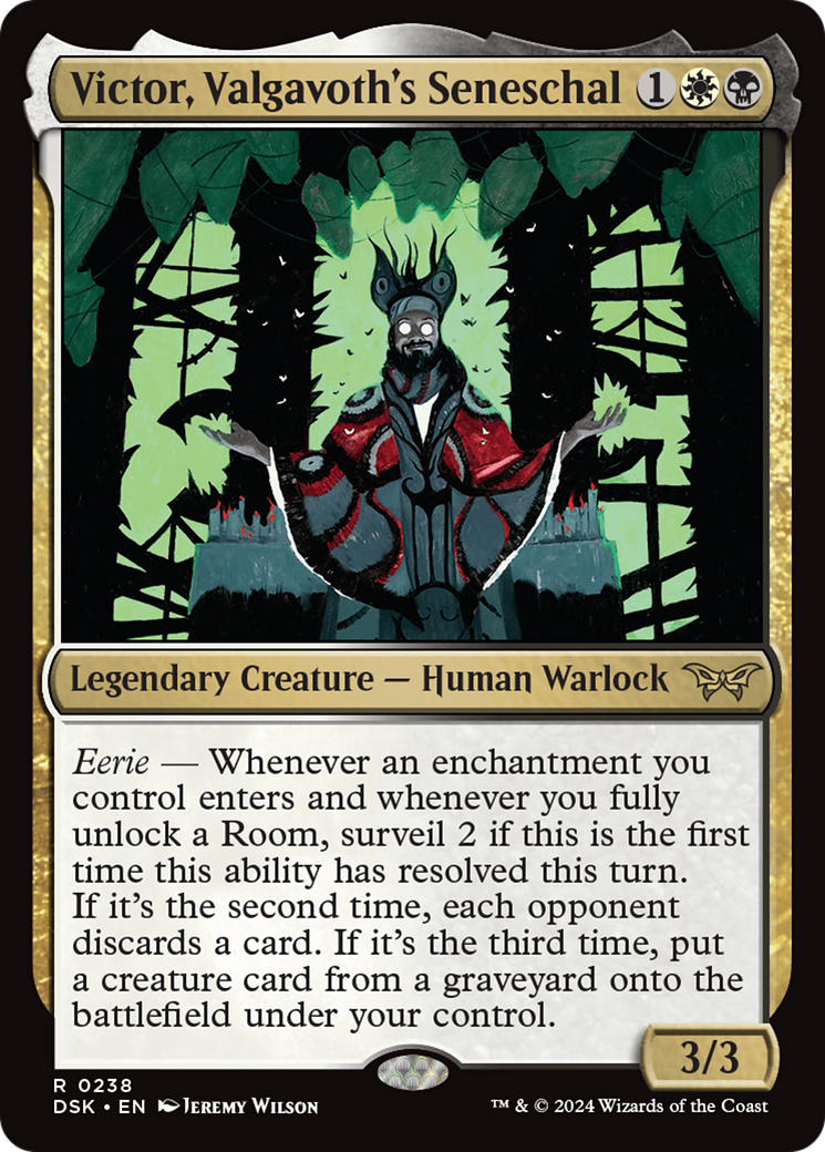 Victor, Valgavoth's Seneschal (DSK) #238 | Dragon Shield MTG Card