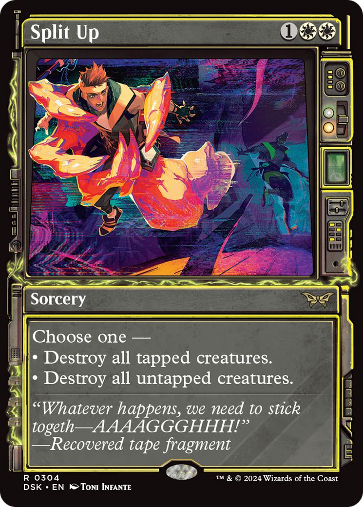 Split Up (DSK) #304 | Dragon Shield MTG Card Manager