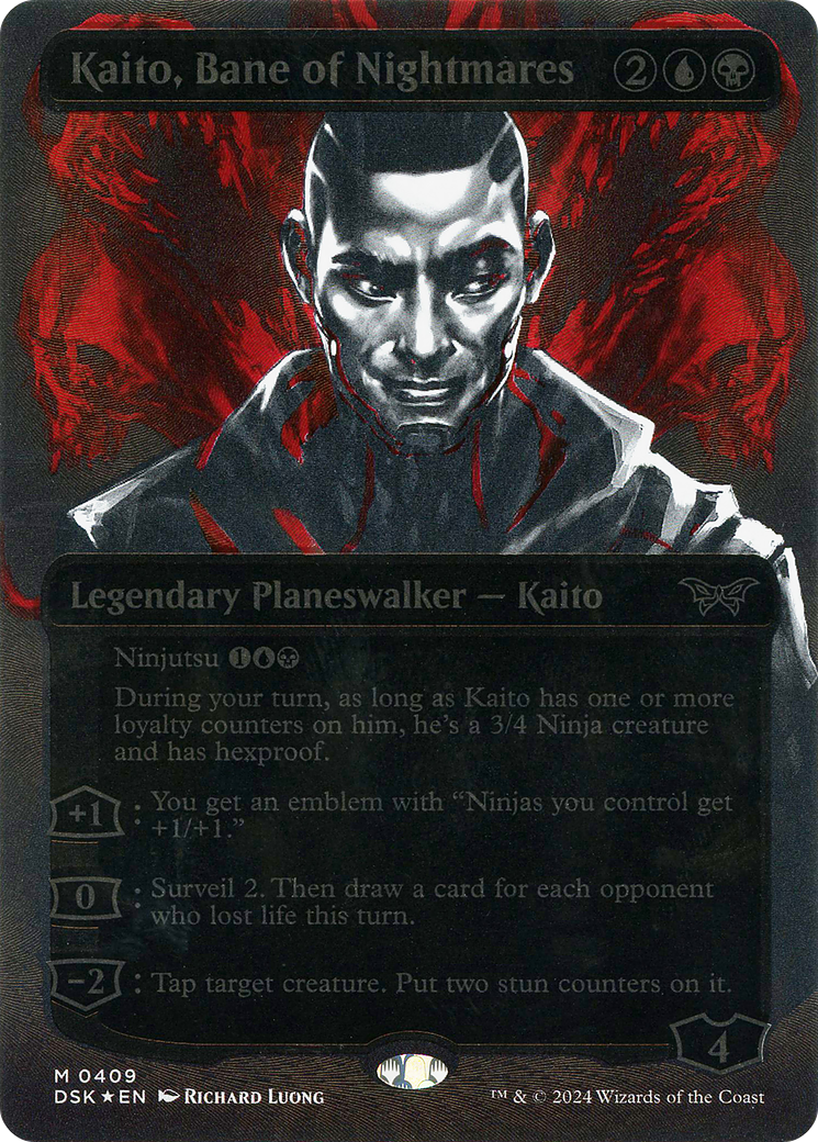 Kaito, Bane of Nightmares (DSK) #409 | Dragon Shield MTG Card Manager