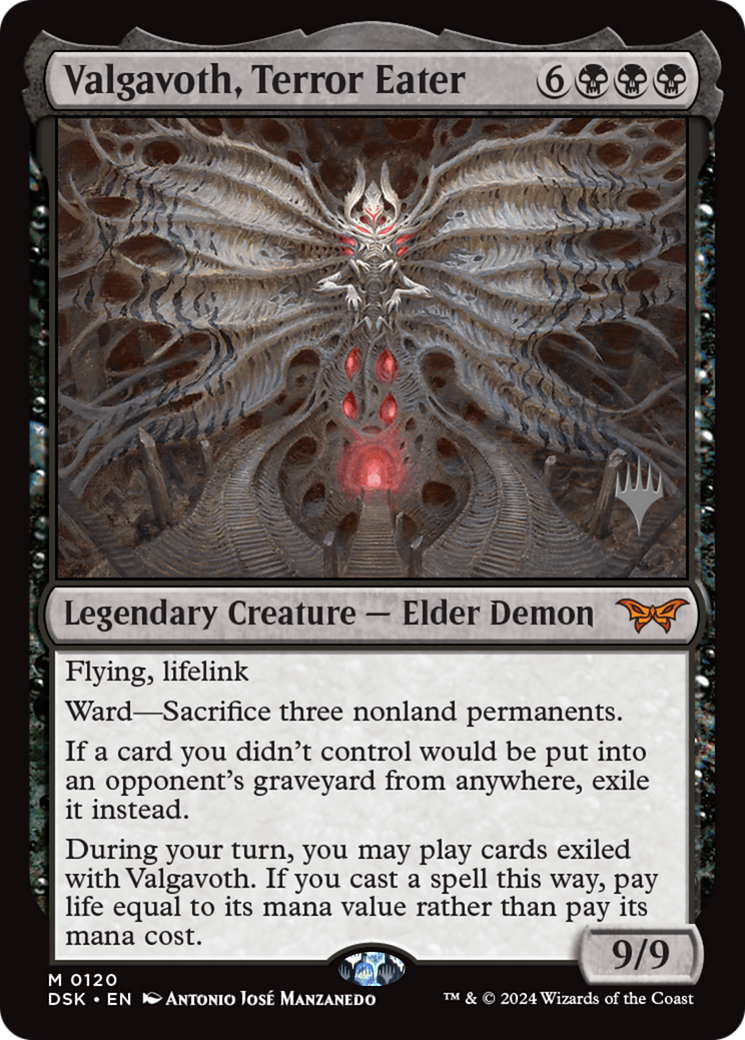 Valgavoth, Terror Eater (PDSK) #120p | Dragon Shield MTG Card Manager