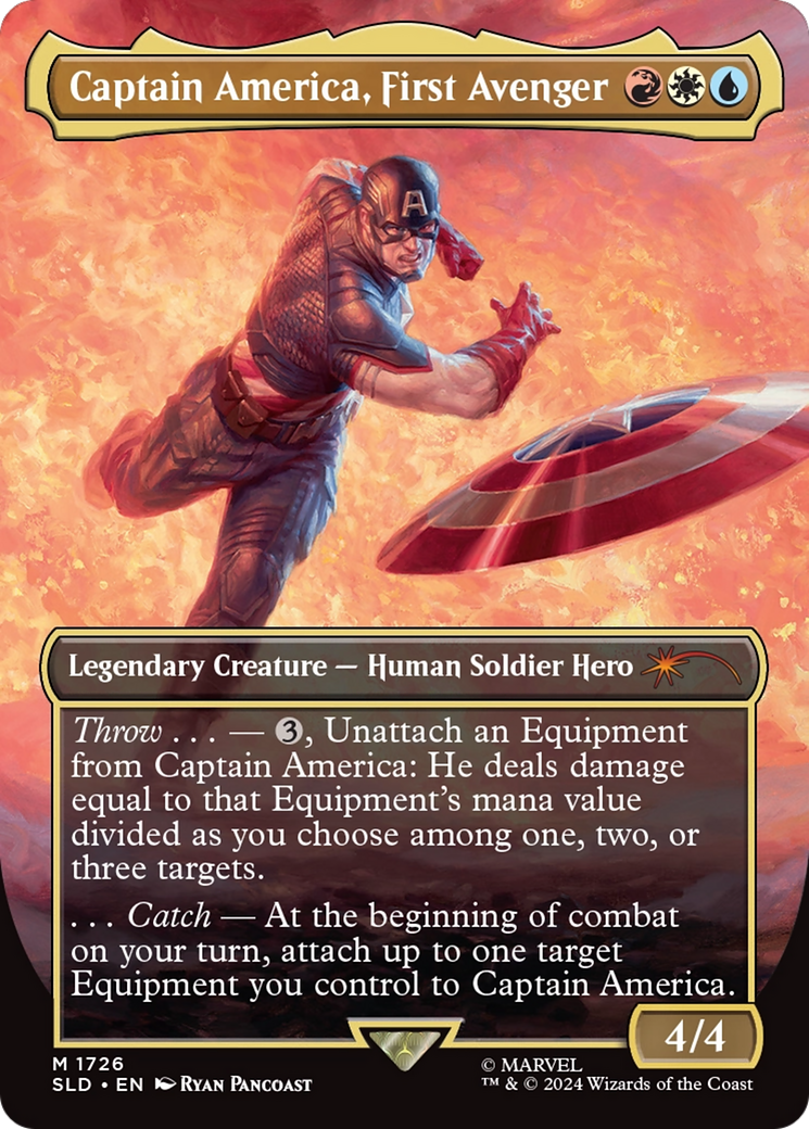 Captain America, First Avenger (SLD) #1726 | Dragon Shield MTG