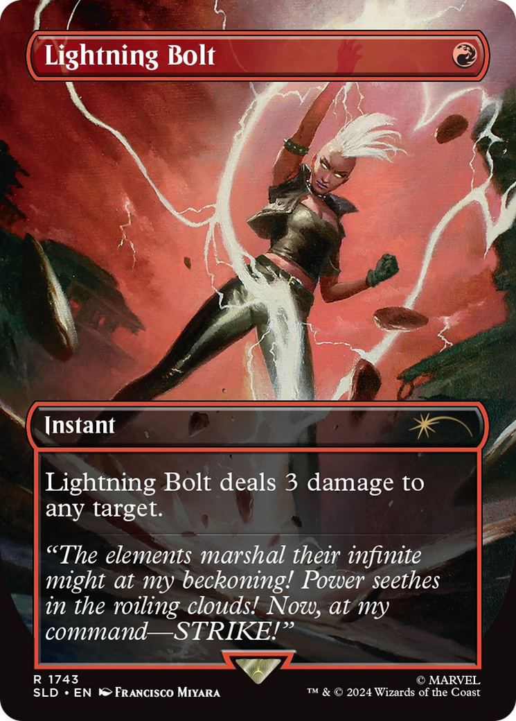 Lightning Bolt (SLD) #1743 | Dragon Shield MTG Card Manager