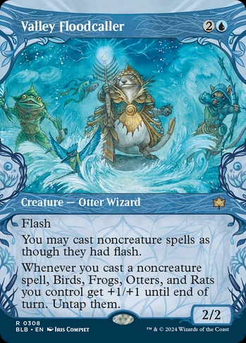Valley Floodcaller (BLB) #308 | Dragon Shield MTG Card Manager