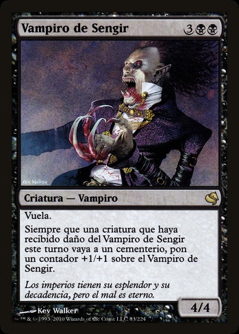 Sengir Vampire (PS11) #83 | Dragon Shield MTG Card Manager