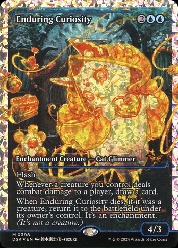 Enduring Curiosity (DSK) #398 | Dragon Shield MTG Card Manager Enduring Curiosity (DSK) #398 | Dragon Shield MTG Card Manager