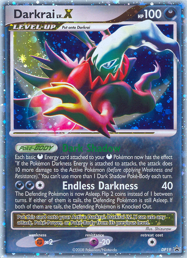 Darkrai LV. X (DPP) #DP19 | Dragon Shield Poké TCG Card Manager