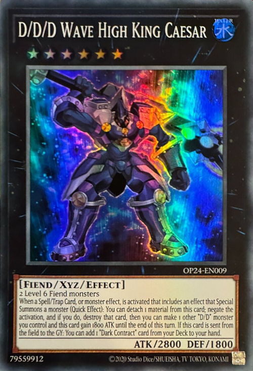 D/D/D Wave High King Caesar (OP24) #OP24-EN009 | Dragon Shield Yu