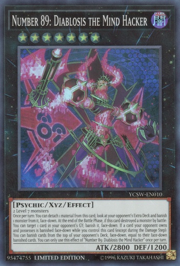 Number 89: Diablosis the Mind Hacker (YCSW) #YCSW-EN010 | Dragon